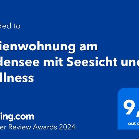 Ferienwohnung Am Bodensee Mit Seesicht Und Wellness Rorschacherberg Exteriér fotografie