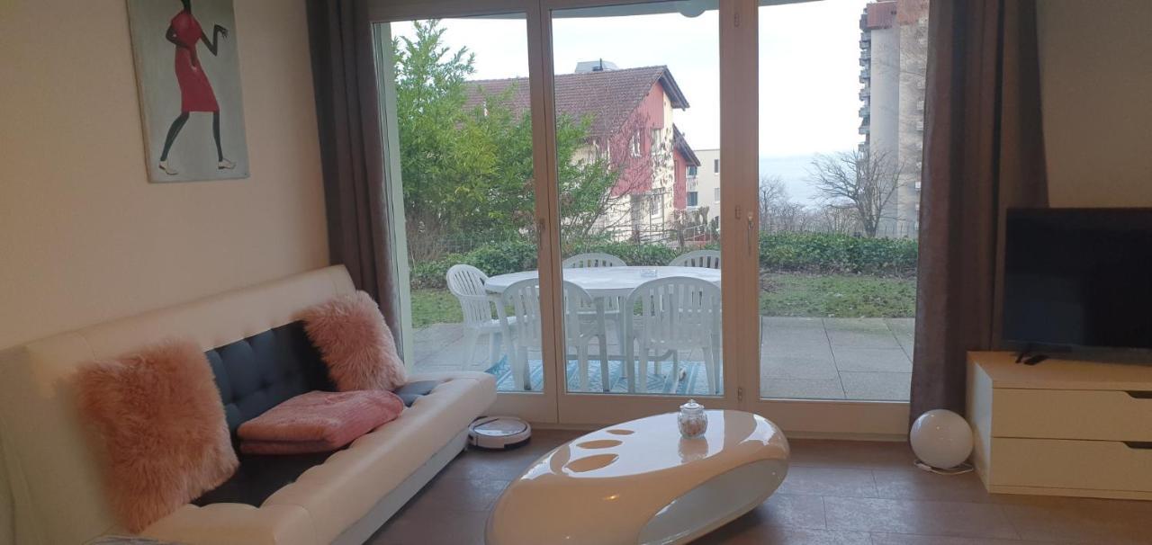 Ferienwohnung Am Bodensee Mit Seesicht Und Wellness Rorschacherberg Exteriér fotografie